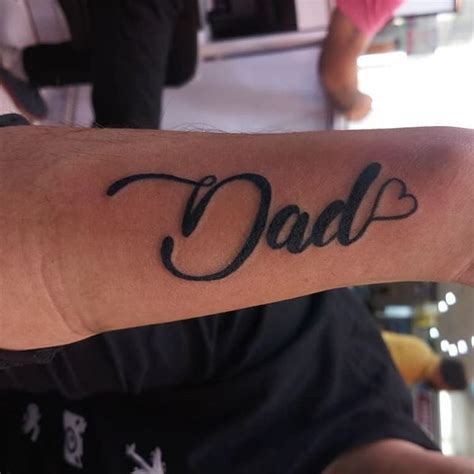 Tattoo dedicato al papà: ecco alcune idee